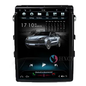 Rádio automotivo vertical, rádio automotivo inteligente com tela de tesla para porsche cayenne 2011-2018, navegador gps para carro dab + carplay 4g com 10.4 polegadas