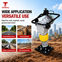 Compacteur vibrant industriel à haute fréquence pour tranchées, type « Jumping Jack », avec certification CE