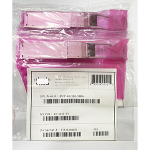Trong kho QSFP-40/100-sr-bd 100gbe 40gbe sr-bidi LC thu phát với ba chiều qsfp (Thương hiệu Mới niêm phong) 1-năm Bảo Hành Gốc - Product Image 3