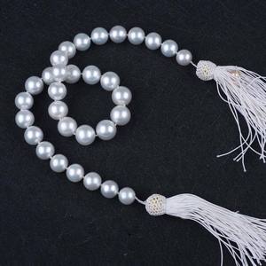 Collier de perles naturelles de mer du sud AAA, brins de 12-15mm, perles blanches, vente en gros - Product Image 2