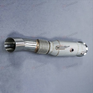 Tubo de Escape Recto Personalizado de Acero Inoxidable 304 para BMW M135i M235i M435i F20 F21 F22 F30 F32 F33 F87 2014+ 3.0T N55 - Product Image 5
