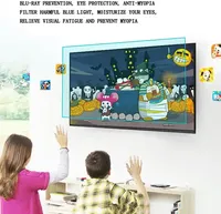 Bester Vollkleber-Anti-Blaulicht-TPU-Kratzschutz der Klasse AAA Ultradünner Displayschutz für 65-Zoll-Fernseher