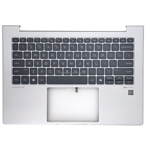 For HP Probook 440 G11 Series Laptop with Backlit <b>Keyboard</b> Upper Case Palmrest Top Cover N98209-001 - Product Image 1