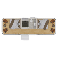 Préfabriqué Mobile Modulaire Minuscule Luxe Espace Capsule Maison Vie Maisons Bureau avec Chambre