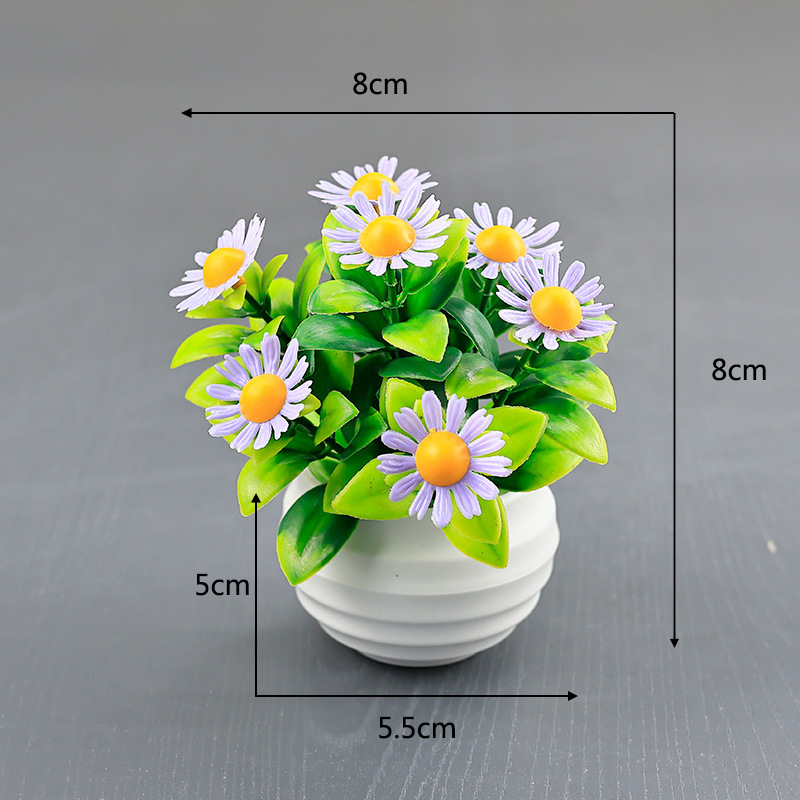 Light purple [white pot]