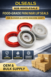 DLSEALS Sello labial de FKM de grado alimenticio 81x54.5mm, compatible con la FDA, para <span class=keywords><strong>eje</strong></span> de máquina de café, suministro a granel OEM, Expo de Marzo 2026 - Product Image 4