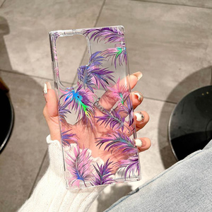 เคสโทรศัพท์แบบใสลายดอกไม้สุดหรูสำหรับซัมซุง S26 S23 S25 S24 A53 A35 A56เป็นพิเศษป้องกันการพิมพ์สองชั้น - Product Image 6