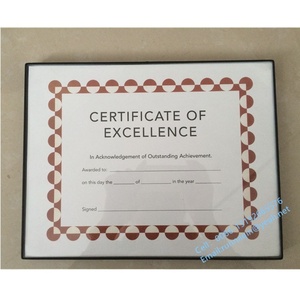 Cadres <span class=keywords><strong>photo</strong></span> en plastique noir bon marché 8,5x11, cadres <span class=keywords><strong>photo</strong></span> pour certificats, cadres pour affiches, pour l'affichage de documents - Product Image 2