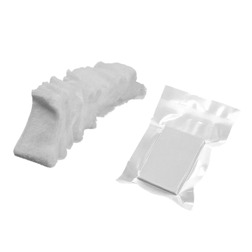 Emergency Medical Disposable 100% Cotton Vacuum Sterile Hemostatic Fluff Dressing Z Fold Compressed Gauze Control Bandage Gauze