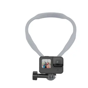 Telesin Action & Sports Camera Accessory Neck Strap Magnetic Rotation Mount for GoPro Camera and Cellphone Mount