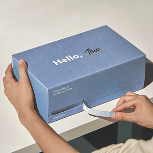 Phân Hủy Sinh Học Tóc Giả Quần Áo Áo Len Lễ hội Bao Bì Kraft Tear Dải Giấy Vận Chuyển Bưu Phẩm Hộp Với Biểu Tượng Tùy Chỉnh - Product Image 1