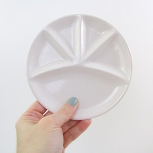 Assiette <span class=keywords><strong>à</strong></span> collation 10 "12" 14 "Assiette <span class=keywords><strong>à</strong></span> <span class=keywords><strong>fondue</strong></span> en céramique divisée avec compartiments - Product Image 2