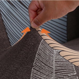 Juego de fundas de sofá impresas personalizadas elásticas originales de fábrica 321 para sofá seccional textil lavable para el hogar - Product Image 2