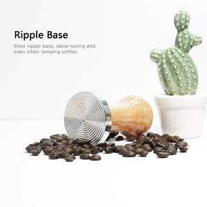 Tolvas de madera de manipulación calibradas, estación de apisonamiento espacial <span class=keywords><strong>Barista</strong></span>, amortiguador, accesorios <span class=keywords><strong>para</strong></span> molinillo de café, 1 Uds. - Product Image 2