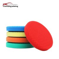 Tampons de polissage pour voitures, pour le detailing automobile, correction de la peinture des carrosseries, mousse de cirage, usine ISO OEM, granulométrie 800/1500/3000, haute performance