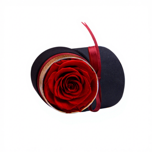 Rosa Preservada <span class=keywords><strong>para</strong></span> Siempre en Caja <span class=keywords><strong>de</strong></span> <span class=keywords><strong>Regalo</strong></span> Redonda Negra, Flor Eterna <span class=keywords><strong>para</strong></span> <span class=keywords><strong>el</strong></span> Día <span class=keywords><strong>de</strong></span> San Valentín y <span class=keywords><strong>el</strong></span> Día <span class=keywords><strong>de</strong></span> <span class=keywords><strong>la</strong></span> <span class=keywords><strong>Madre</strong></span> - Product Image 4