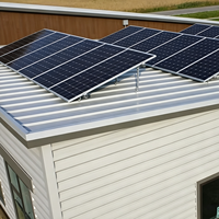 Supports de montage photovoltaïque pour toiture métallique en promotion – Système de support solaire réglable