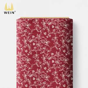 Tela de Algodón Tana Lawn Estilo Liberty Serie Roja Clásica C180 con Estampados Florales Artísticos, Suave y Agradable al Tacto, Ideal para Ropa de Mujer - Product Image 2