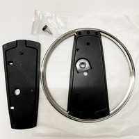 Support de charge vertical en plastique filaire avec base de refroidissement - Noir
