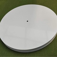 Jam Dinding Aluminium Sublimasi 11,75 Inci, Cetak Kustom, Bahan Logam Kosong