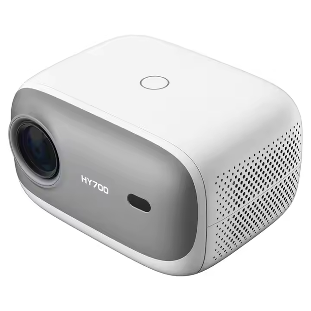 ZTX HY700 1080P Native LED Video Projector with Android 11 WiFi 6 BT 260 ANSI Lumens Auto Focus Mini Portable Video Proyector
