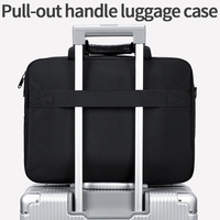 CoolBELL Factory Custom Laptop Briefcase Daily Use Large Capacity Business Men Waterproof Easy Carry Shoulder 15 Inch Laptop Bag