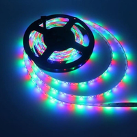 Bande lumineuse Flexible à LED 5050, alimentée par USB, rvb, idéale comme rétro-éclairage de la télé, 5V