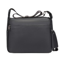 Sac à bandoulière décontracté en tissu Oxford pour hommes Nouveau sac à main horizontal tendance Mallette de messager d'affaires