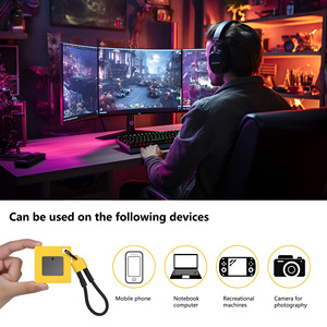 Điện thoại di động trạng thái rắn SSD Ổ cứng hộp NVMe bên ngoài Type-C trong suốt Mini ổ cứng Hộp M.2 PCIe NVMe 22*30 SSD bao vây - Product Image 5