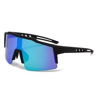 Lunettes de soleil de sport polarisées semi-cerclées TR90 de marque propre, protection UV, verres anti-lumière bleue, miroir, pour la pêche et les activités de plein air