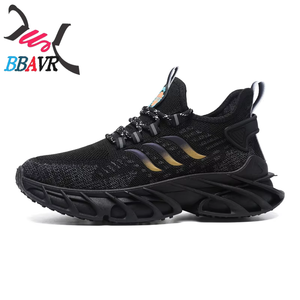 Chaussures de course décontractées légères pour hommes, respirantes, à semelle souple et antidérapante, pour usage quotidien, printemps-automne, en maille – Vente en gros - Product Image 1
