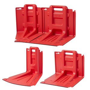 Barrera de plástico resistente a la intemperie resistente a los rayos UV adecuada para uso en emergencias al aire libre - Product Image 3