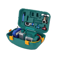 Pompe à Vide Outils de Réfrigération 2,5CFM 1/4HP avec Manifold et Manomètres pour R410A, R22, R12