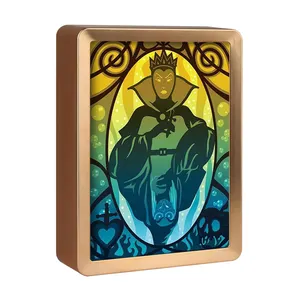 A Rainha Má Caixa Sombra Emoldurada Led Paper Craft Shadow Picture Box Frame 3D Wall Art Photo Frame Paper Cut Light Box