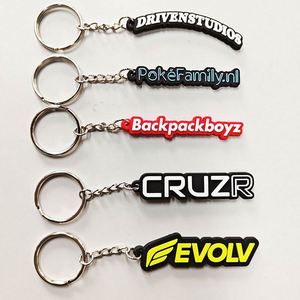 Porte-clés Anime Personnalisés Promotionnels Très Demandés en PVC Imprimé UV – Cadeaux en Caoutchouc en Gros - Product Image 3