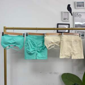 22 colori senza soluzione di continuità <span class=keywords><strong>Push</strong></span> <span class=keywords><strong>up</strong></span> abbigliamento Fitness e Yoga Ropa De Dama Deportiva Yoga set set di allenamento per le donne - Product Image 6