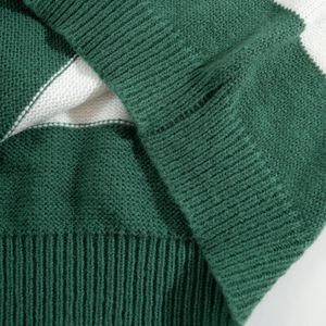 Мужской зимний свитер с длинным рукавом, вязаный пушистый кардиган из мохера с возможностью нанесения логотипа - Product Image 2