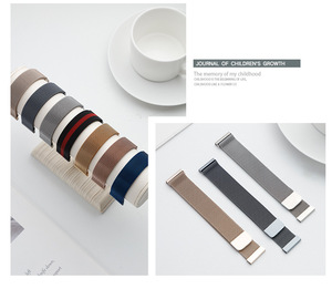 Sang Trọng Nhanh Chóng Phát Hành Kim Loại Ban Nhạc 18Mm 20Mm <span class=keywords><strong>Milanese</strong></span> Vòng Lưới Thép Không Gỉ Dây Đeo Đồng Hồ Thay Thế Cho Dw Đồng Hồ - Product Image 3