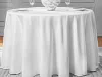 Prix d'Usine Nappe Ronde Housse de Table Ronde Toile Cirée Ronde pour Hôtels et Mariages