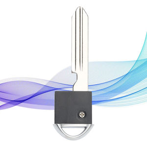 MS 2 Botões Hatch Smart Keyless Carro Remoto <span class=keywords><strong>Key</strong></span> Fob 433MHZ ID4A Chip para N-issan RC Auto Vehicle <span class=keywords><strong>Transponder</strong></span> Chave Em Branco - Product Image 5