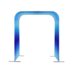 Pantalla de arco cuadrado plegable portátil con estante de TV - Product Image 2