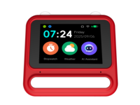 Jam Alarm Pintar Anak dengan Kontrol Suara AI, Mesin Suara White Noise, Timer, Mainan Robot Keren untuk Anak Laki-laki dan Perempuan