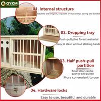 Vente en gros de cages à oiseaux modulaires en bois de qualité supérieure, grande capacité, boîte à nids résistante, pour pigeons de course, usage commercial en élevage