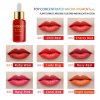 En konsantre mikro pigment Aimoosi özel etiket en iyi Microblading pigmenti makinesi kullanımı organik kaş ve dudak dövme mürekkep