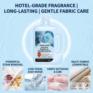 Détergent à lessive de luxe Shangri-La Scent, formule douce, faible mousse, rinçage facile, nettoyage en profondeur, liquide de lavage des vêtements - Product Image 6