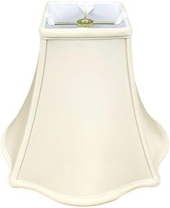 Cổ điển phong cách VảI Kaki Màu Be vuông chuông lụa Chụp đèn Spider Fitter <span class=keywords><strong>Shade</strong></span> dễ dàng để phù hợp cho đèn bàn Đèn sàn - Product Image 5