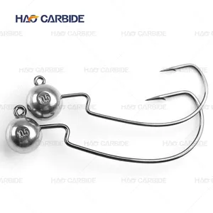 Wholesale tungsten offset jig head to Improve Your Fishing