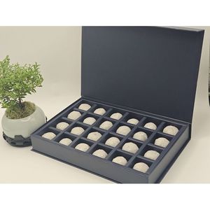 Boîte à chocolats truffes personnalisée avec logo, la plus vendue, finition brillante pour confiseries haut de gamme, revêtement UV et gaufrage – Direct Usine - Product Image 5