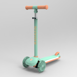 <span class=keywords><strong>2025</strong></span> özelleştirilmiş renkler üç tekerlekli çocuklar için Scooter açık kullanım için katlanmamış Modern tarzı plastik oyuncak özel Logo PU tekerlek - Product Image 3