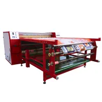 Mesin Transfer Panas Roll Ke Roll Digunakan dengan Mesin Press Pemanasan Printer Sublimasi